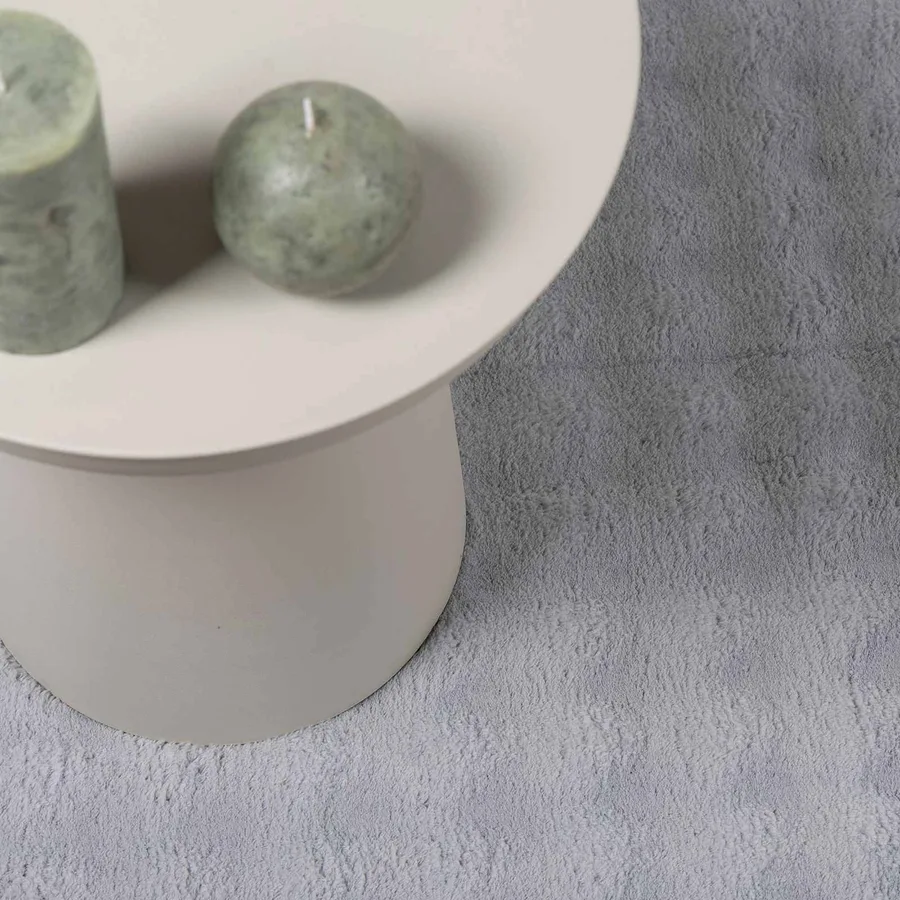 Tapis de surface Rond SIROLO Gris Ø 200 CM Polyester - 6