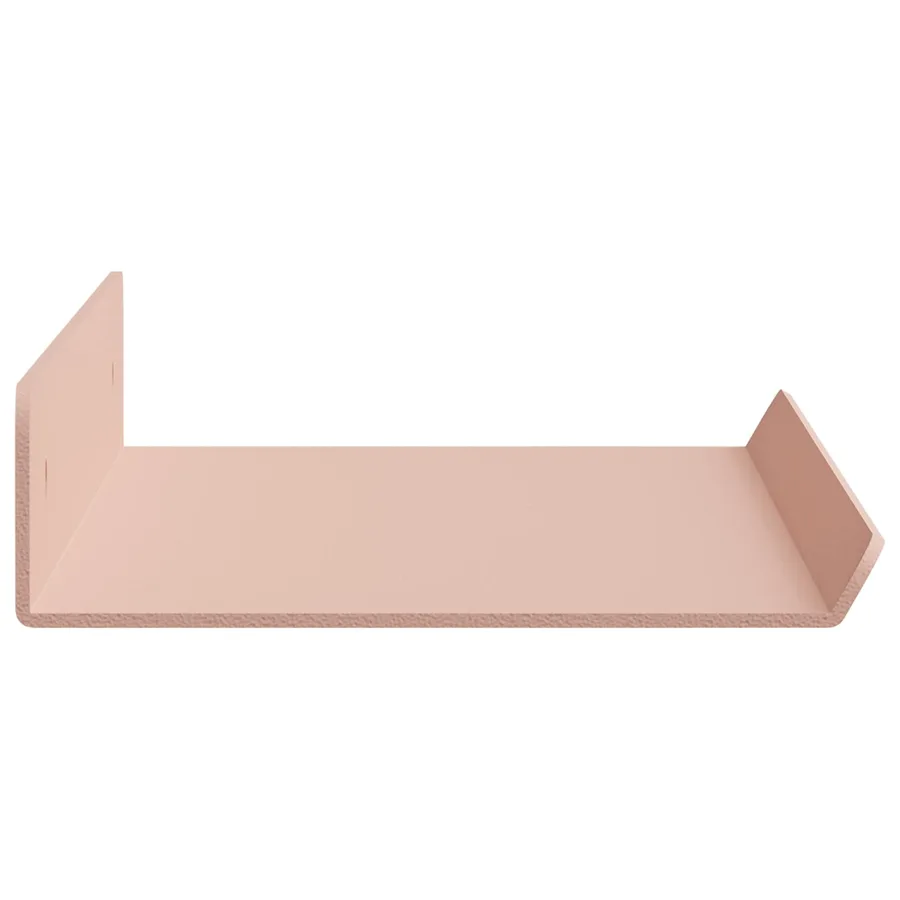 Étagère flottante 3 pcs Rose 40 x 9 x 2,5 cm Acier - 6