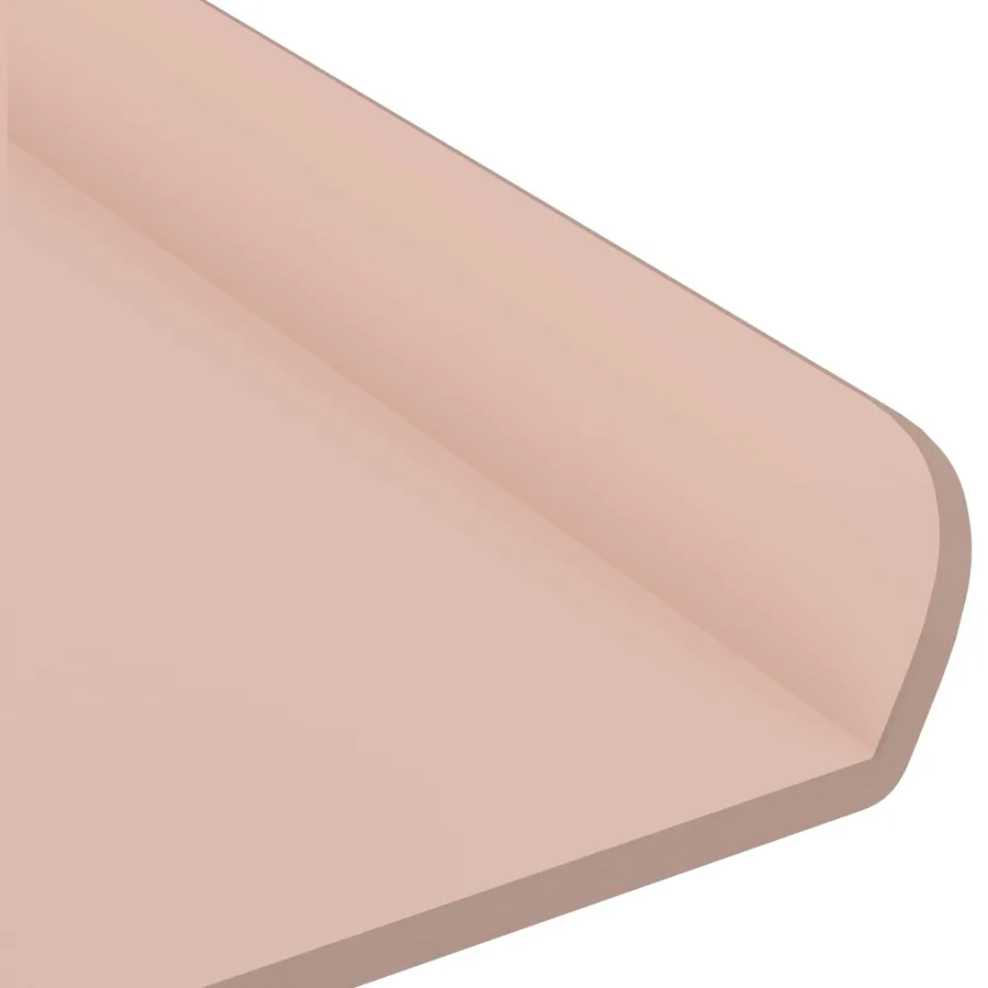 Étagère flottante 3 pcs Rose 40 x 9 x 2,5 cm Acier - 9