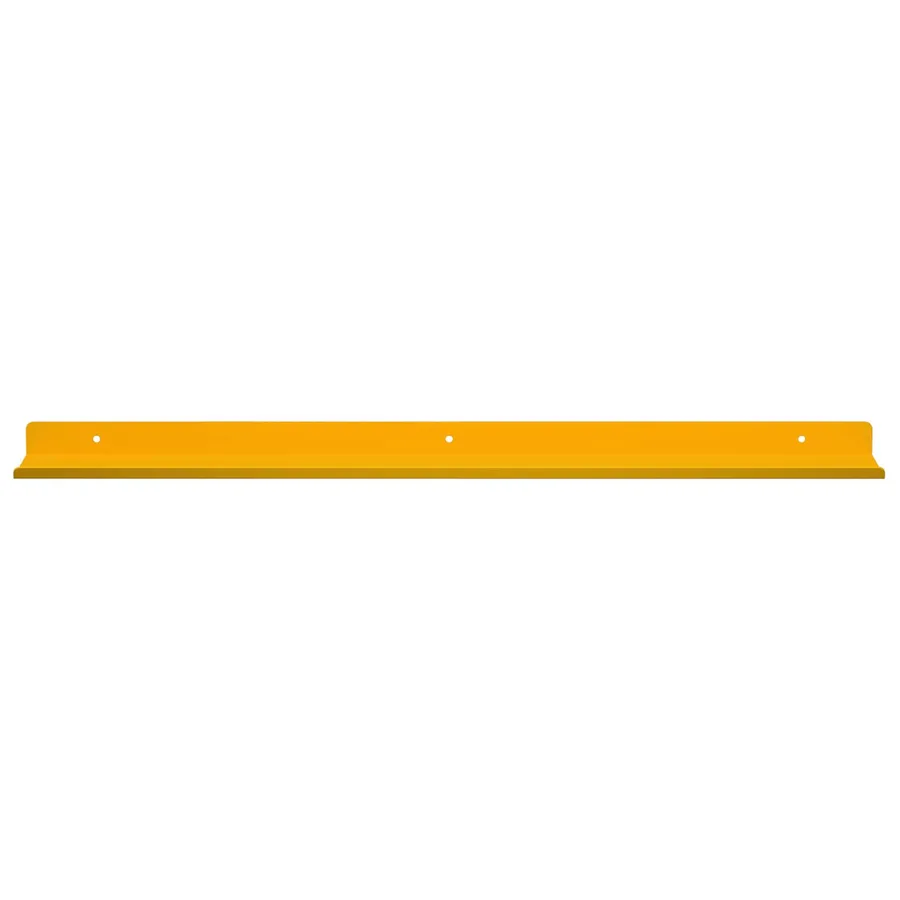 Étagère flottante 4 pcs Jaune moutarde 60 x 8,5 x 2,5 cm Acier - 5