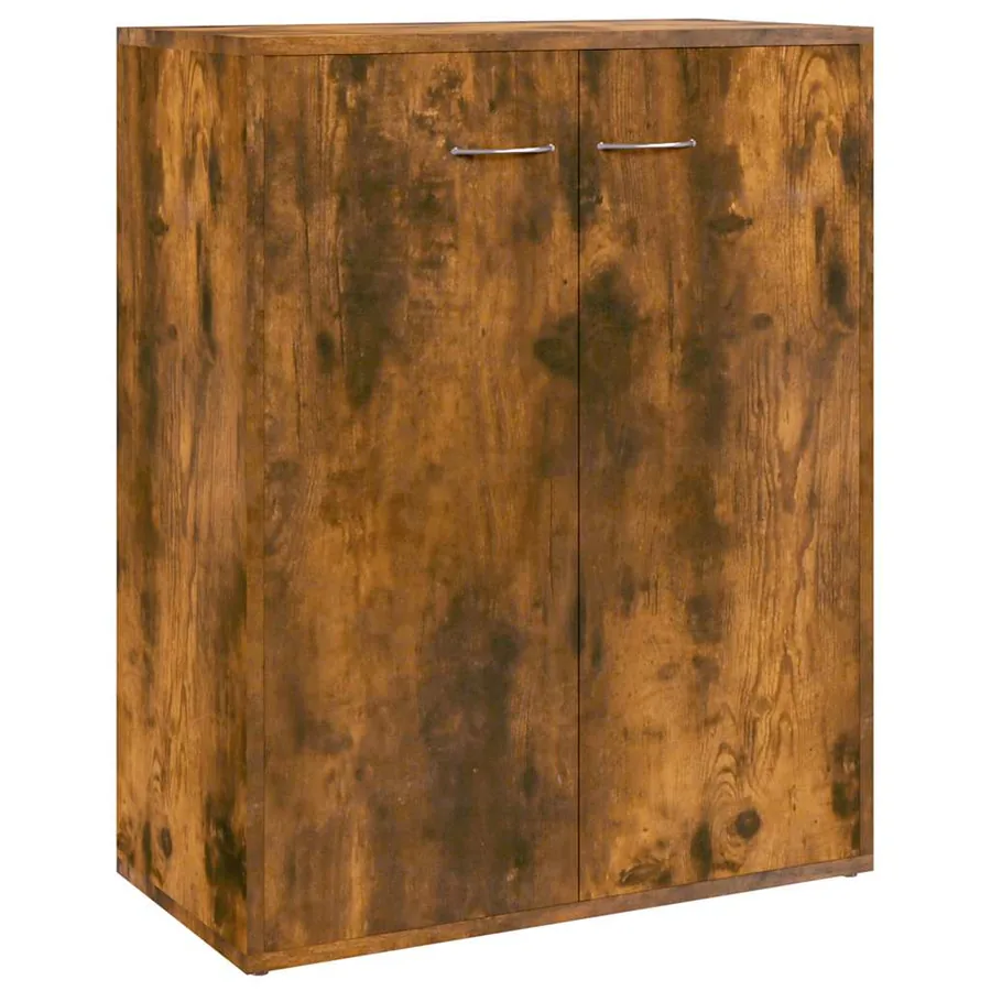 Buffet Chêne fumé 60x30x75 cm Bois d'ingénierie - 2
