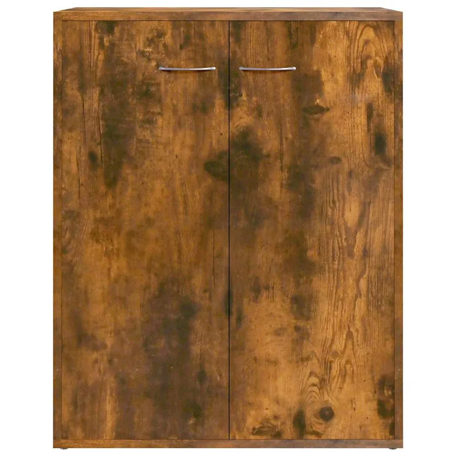 Buffet Chêne fumé 60x30x75 cm Bois d'ingénierie - 6