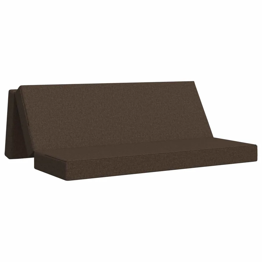 Canapé-lit pliable 200 x 67 x 45 cm Taupe - 2