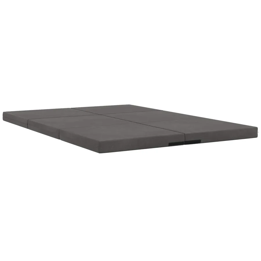 Canapé-lit pliable 140 x 67 x 45 cm Gris foncé - 3