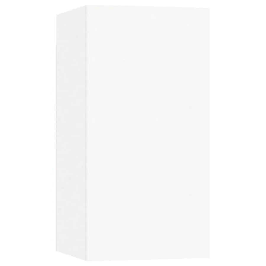 Ensemble de meubles TV 8 pcs Blanc Bois d'ingénierie - 8
