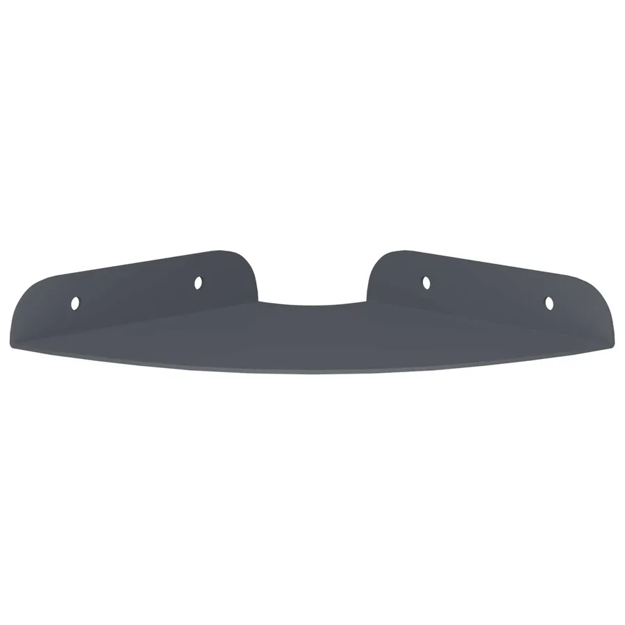 Étagère flottante avec étagère 4 pcs Anthracite 15 x 15 x 2 cm - 5