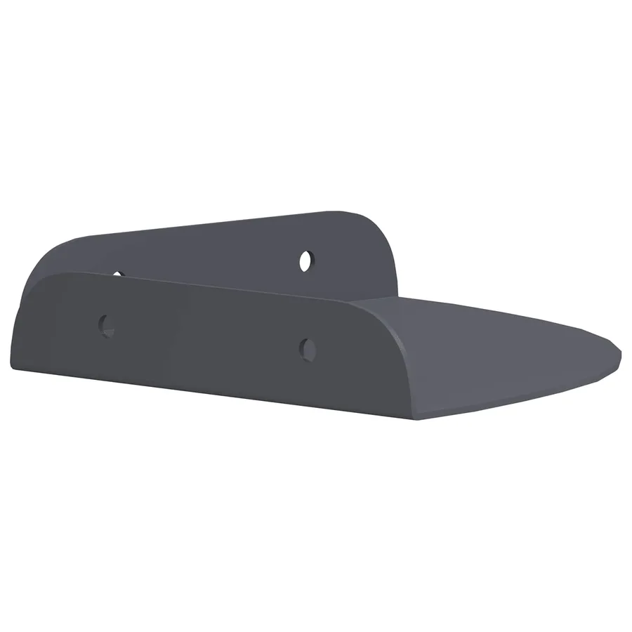 Étagère flottante avec étagère 4 pcs Anthracite 15 x 15 x 2 cm - 6