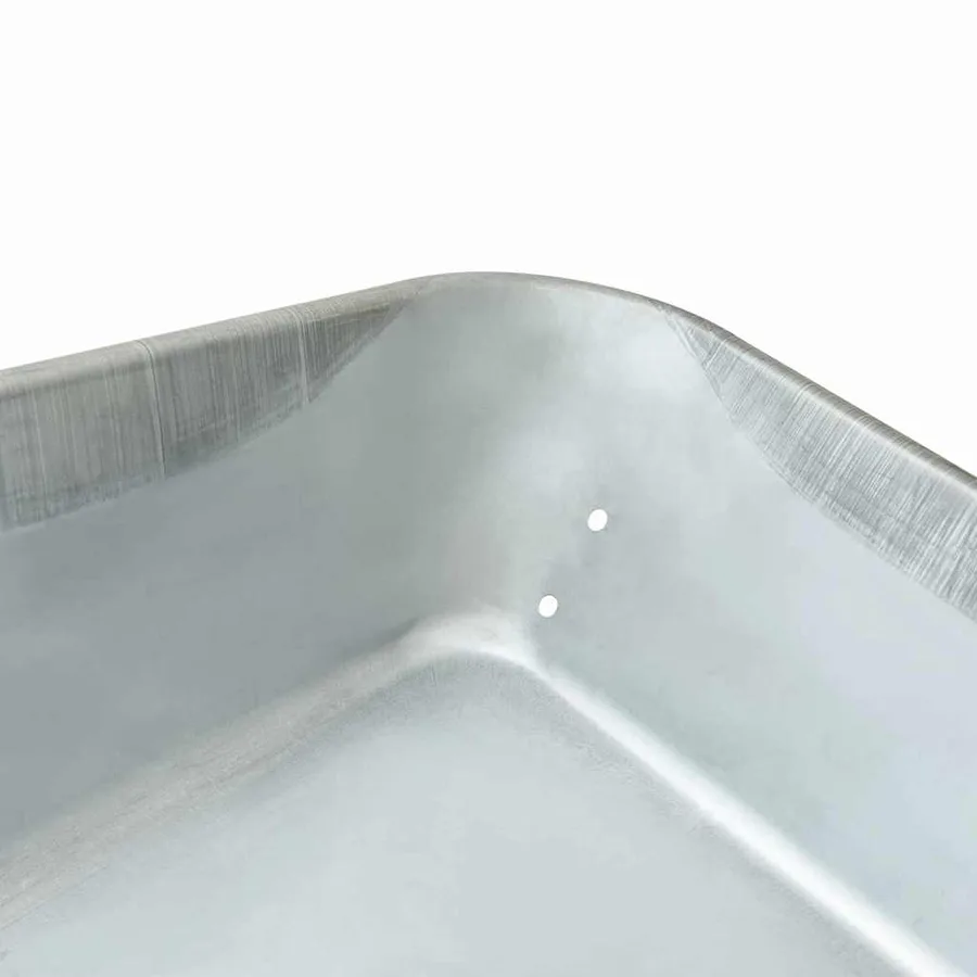 Remplacement du plateau de brouette Argenté 90 x 63 x 28 cm - 9