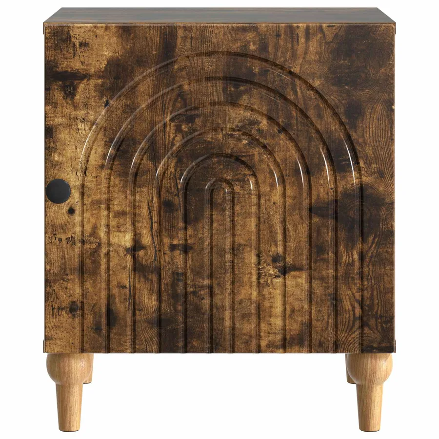 Cabinet de chevet 2 pcs Chêne fumé 43 x 34,5 x 50 cm - 7