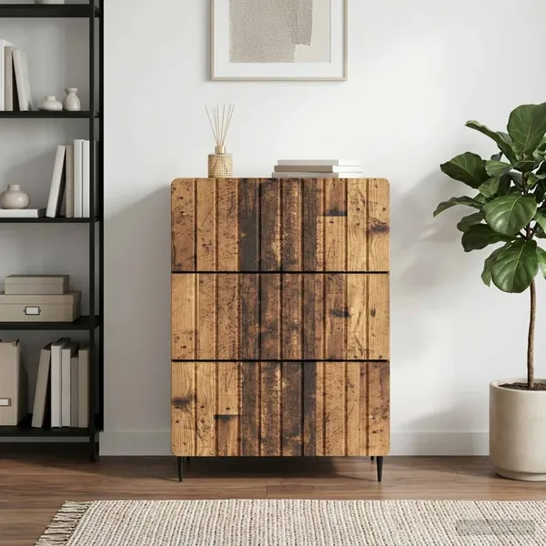 Armoire à tiroirs Bois ancien 66 x 34,5 x 92 cm