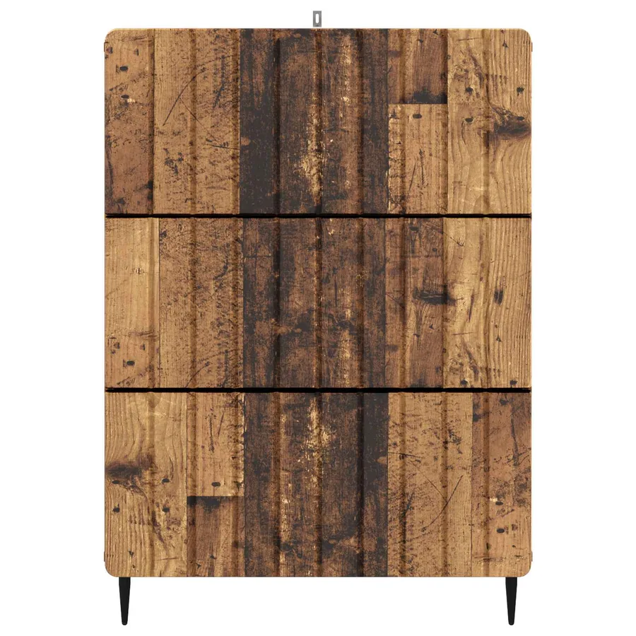 Armoire à tiroirs Bois ancien 66 x 34,5 x 92 cm - 6