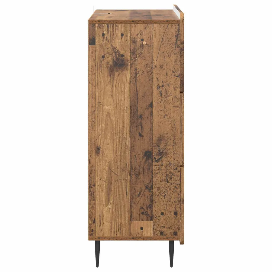 Armoire à tiroirs Bois ancien 66 x 34,5 x 92 cm - 7