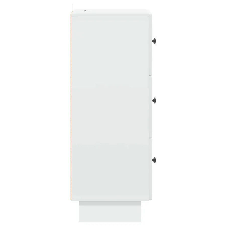 Armoire à tiroirs Blanc 33 x 34,5 x 90 cm Bois d'ingénierie - 7