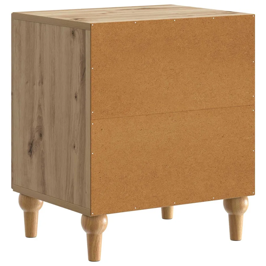 Cabinet de chevet Chêne artisanal 43 x 34,5 x 50 cm - 7