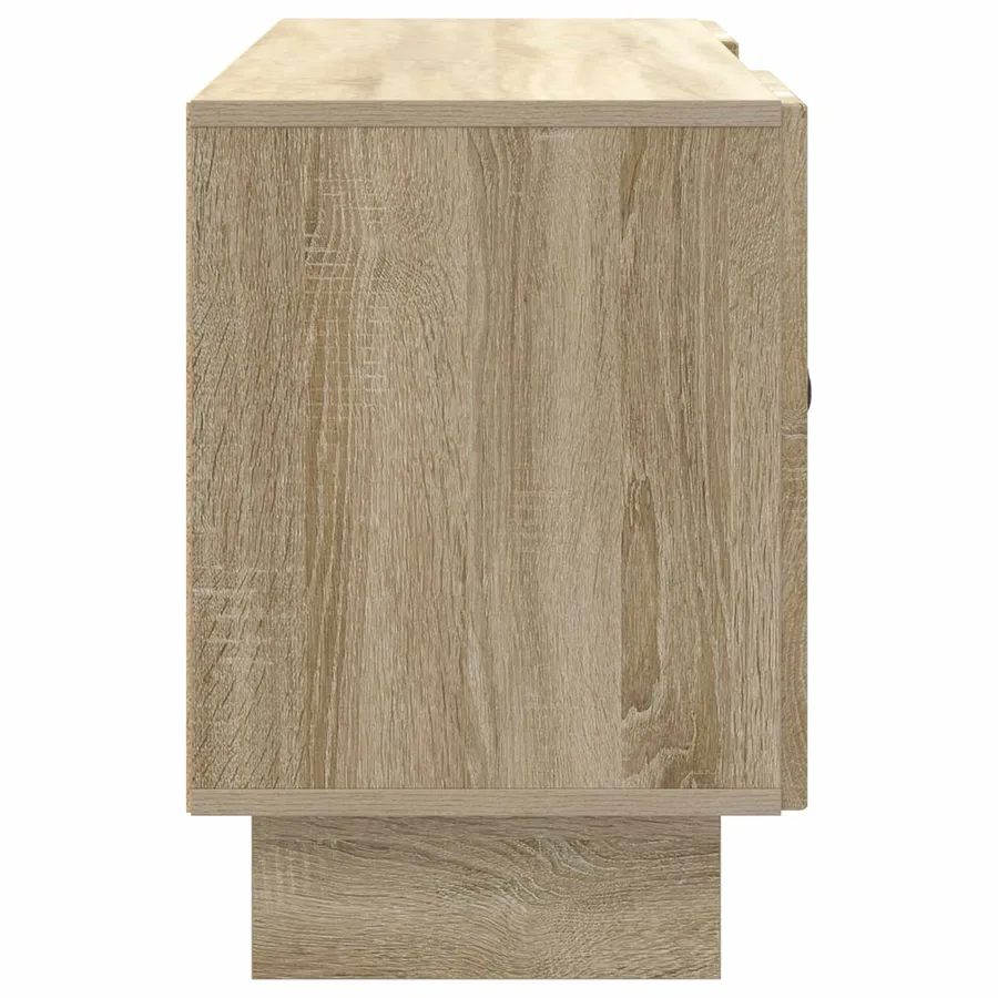 Meuble TV 102 x 34,5 x 50 cm Chêne Sonoma Bois d'ingénierie - 7