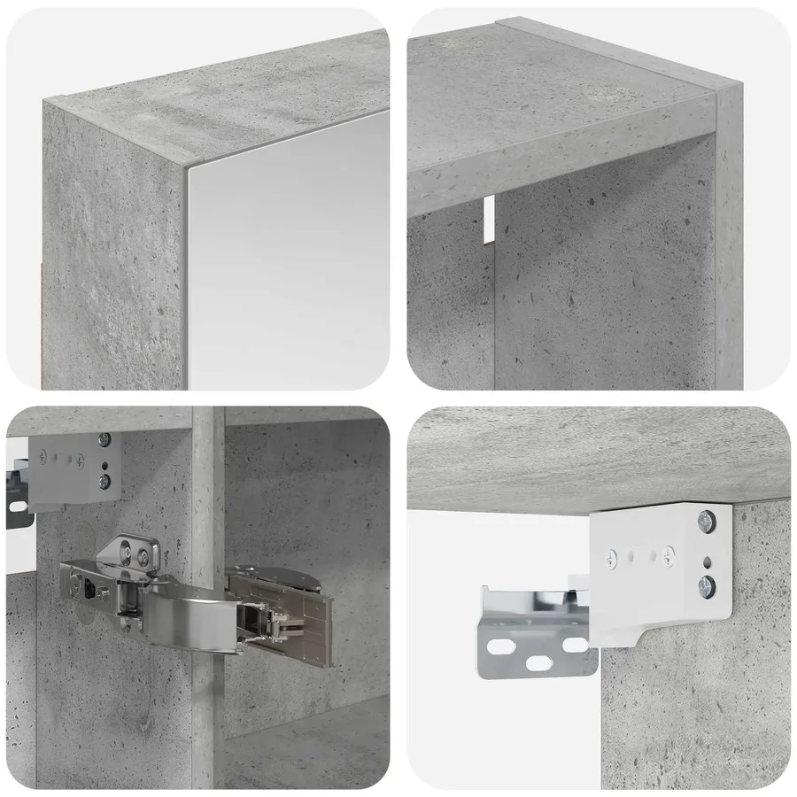 Ensemble de Meubles de Salle de Bain 3 pcs 140 x 14,5 x 70 cm - 10