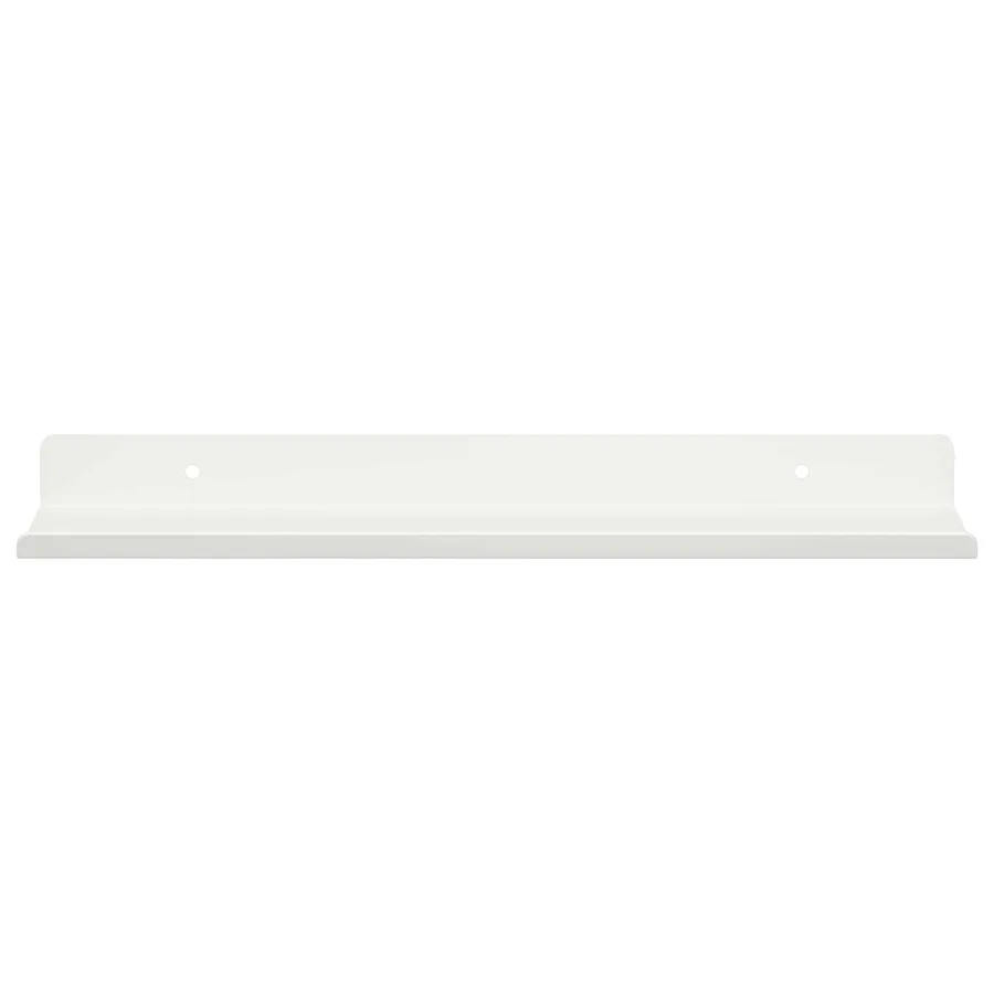 Étagère flottante 2 pcs Blanc 30 x 9 x 2,5 cm Acier - 5