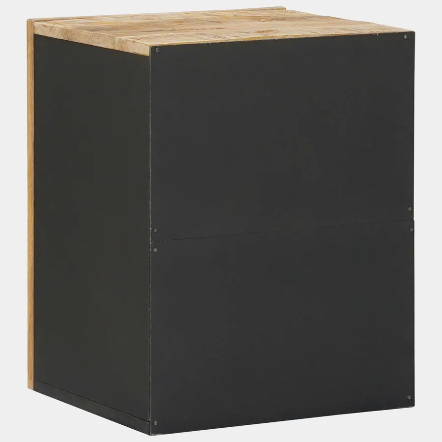 Armoire suspendue avec porte Marron et Noir 38 x 33,5 x 48 cm - 6