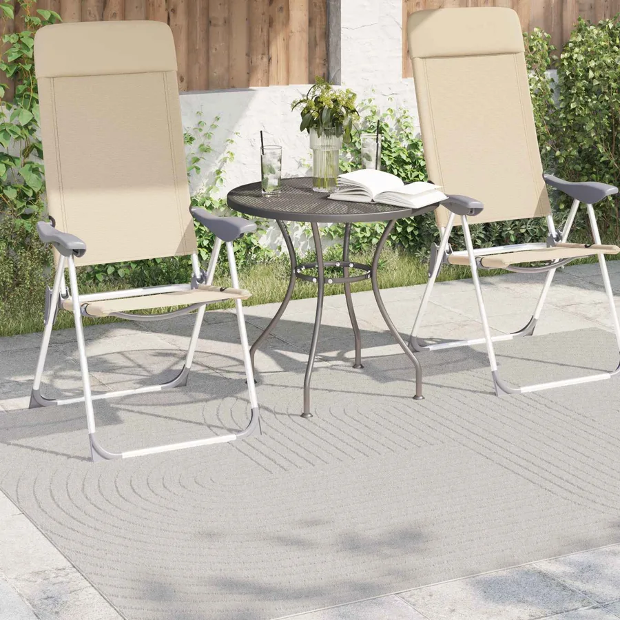 Tapis de surface PALMERAS Crème 230 x 160 cm Polyester - 3
