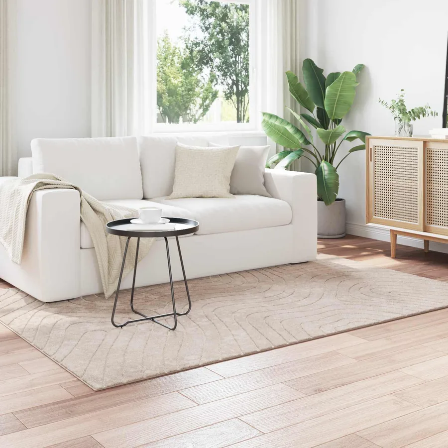 Tapis de surface PALMERAS Beige 160 x 230 cm Polyester