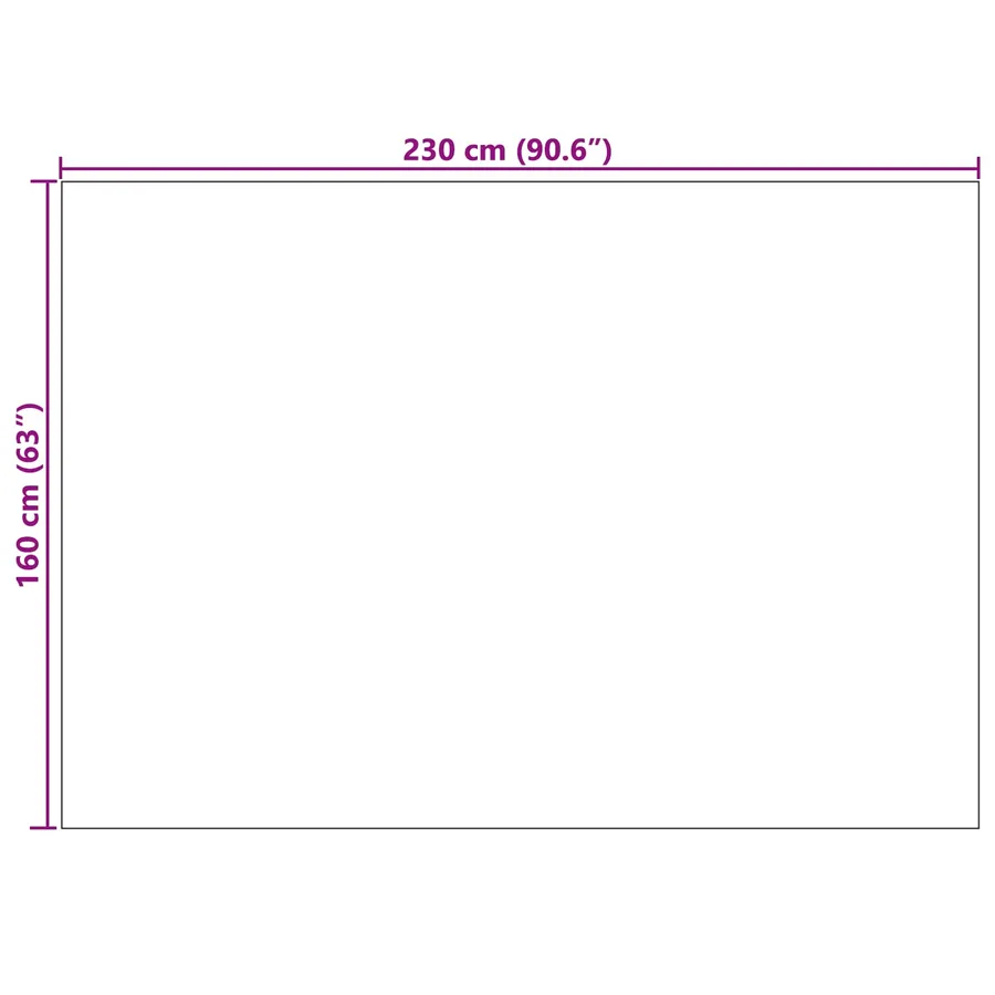 Tapis de surface PALMERAS Beige 160 x 230 cm Polyester - 8