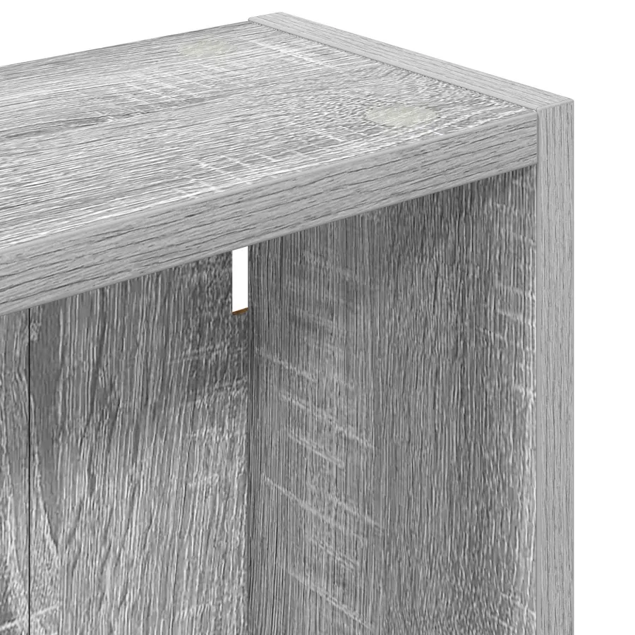 Armoire murale de salle de bain Gris Sonoma 40 x 14 x 70 cm - 9
