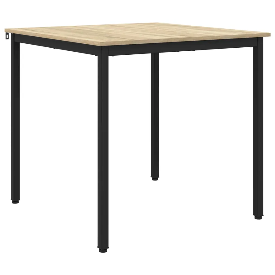Table de salle à manger / Table de repas 80 x 80 x 75 cm MÉTAL - 2