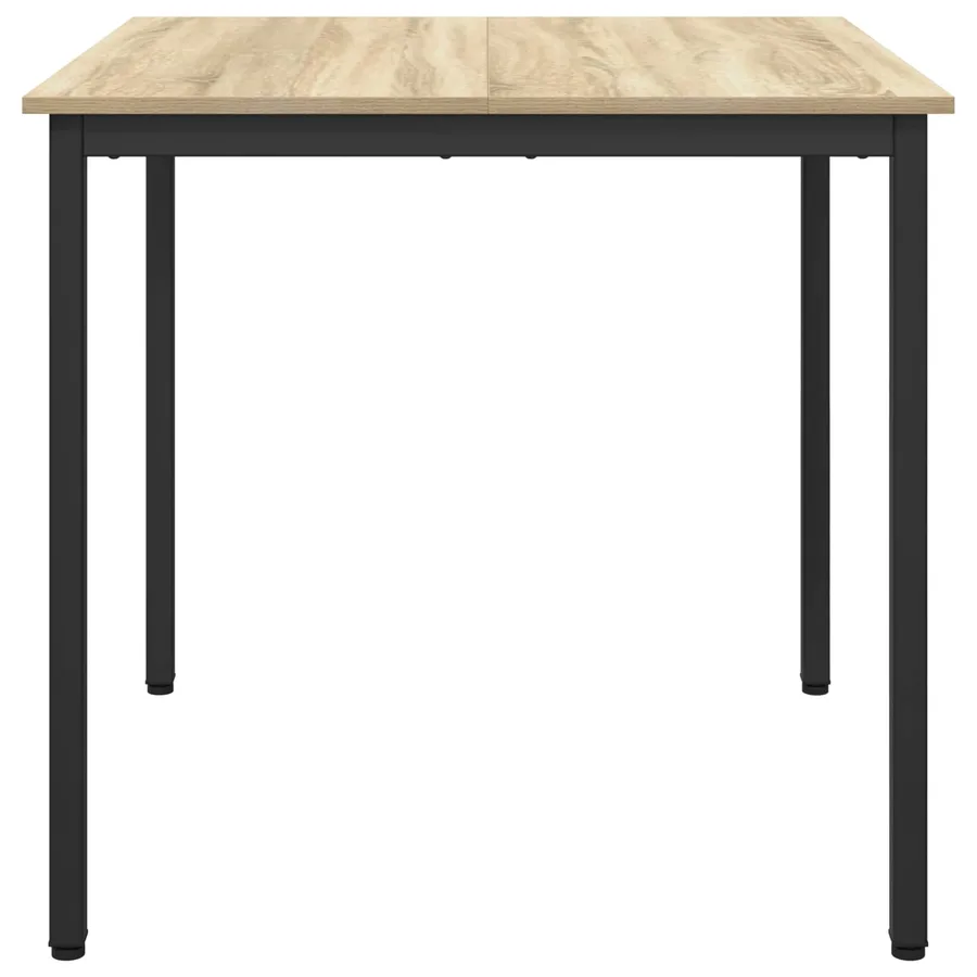 Table de salle à manger / Table de repas 80 x 80 x 75 cm MÉTAL - 6