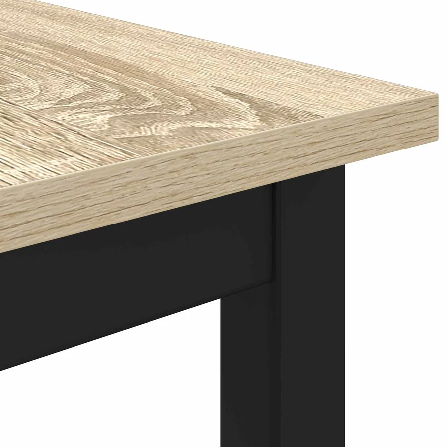 Table de salle à manger / Table de repas 80 x 80 x 75 cm MÉTAL - 7