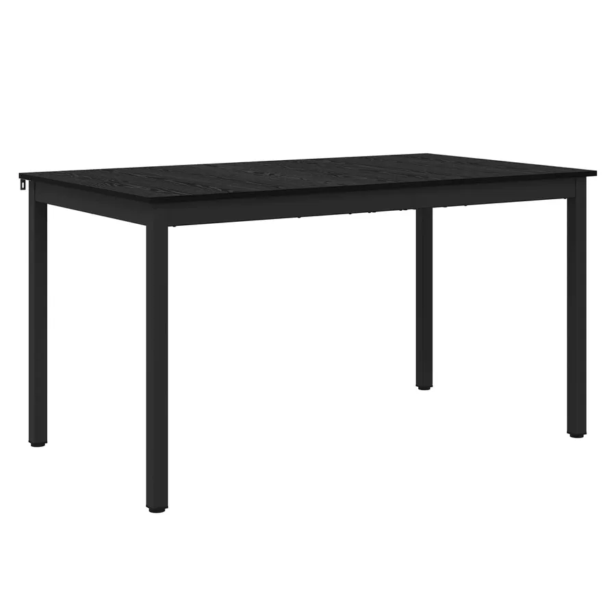 Table de salle à manger / Table de repas 140 x 80 x 75 cm MÉTAL - 2
