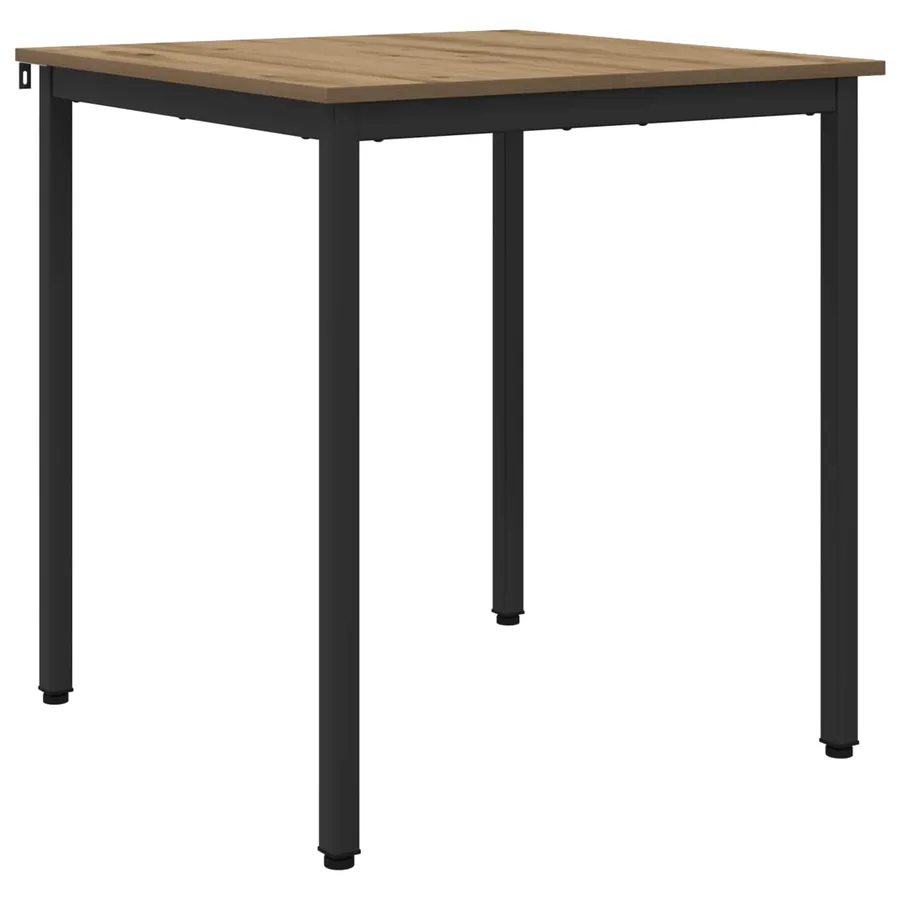 Table de salle à manger / Table de repas 70 x 70 x 75 cm MÉTAL - 2