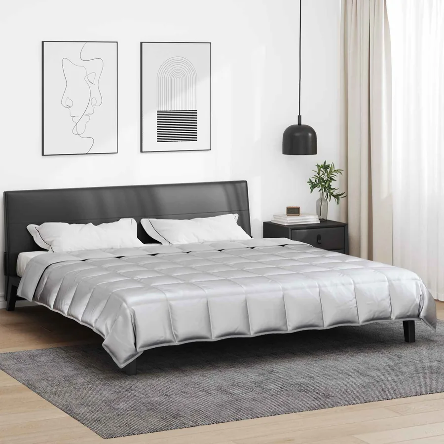 Duvet complet toute l'année Argenté 200 x 240 cm