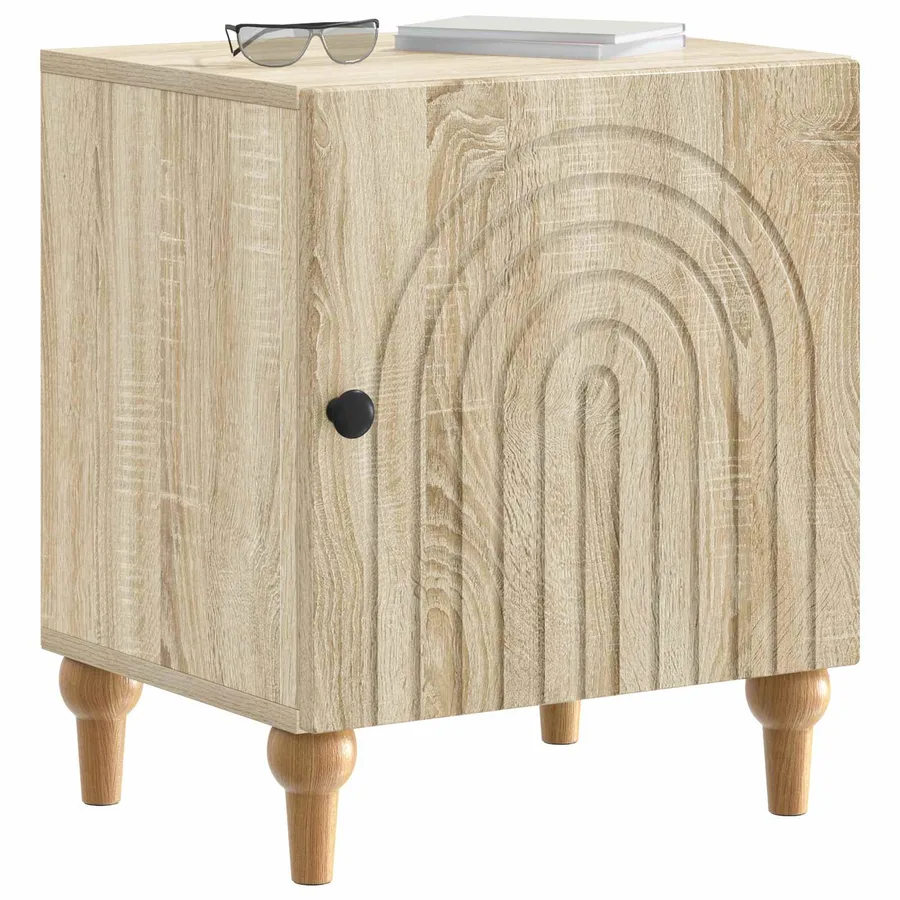 Cabinet de chevet Chêne Sonoma 43 x 34,5 x 50 cm - 3