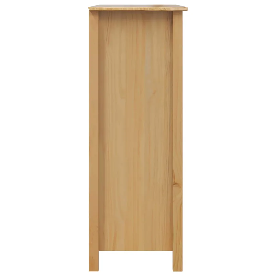 Cabinet à vin HILL Marron miel 79.5 x 40 x 107.5 cm - 6