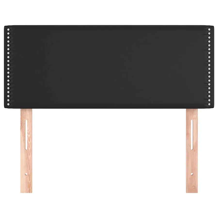 Tête de lit Noir 80x5x78/88 cm Similicuir - 3