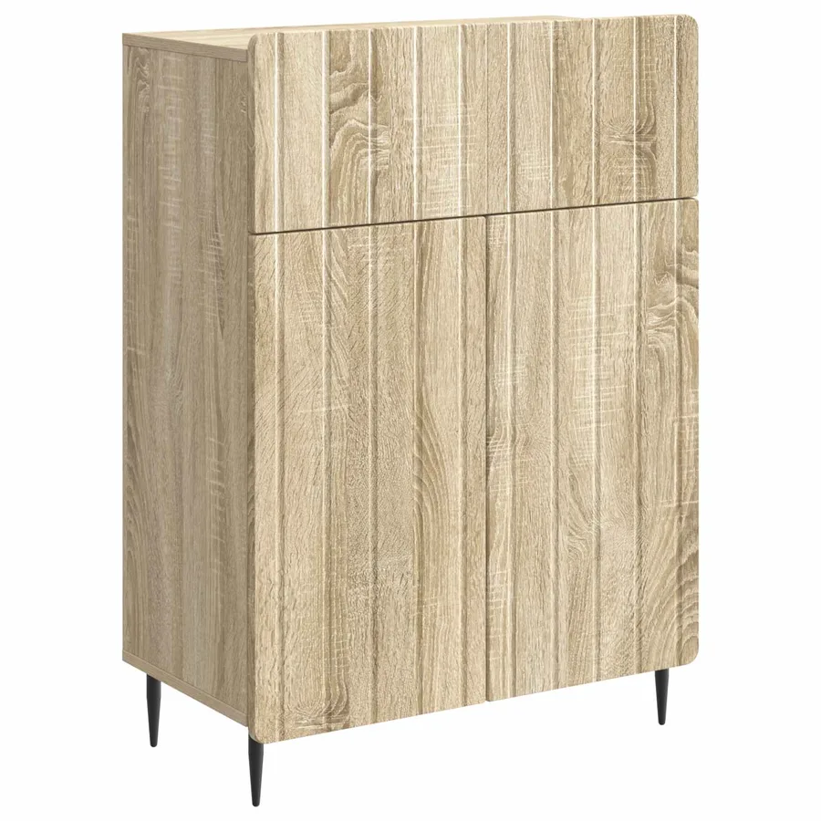 Buffet Chêne Sonoma 66 x 34,5 x 92 cm Bois d'ingénierie - 2