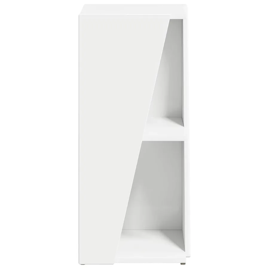 Étagère latérale Blanc 33 x 32 x 70,5 cm Bois d'ingénierie - 6