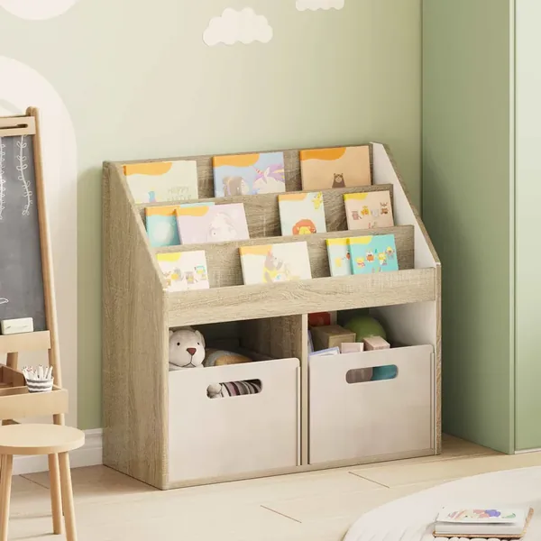 Bibliothèque pour enfants Chêne Sonoma 72,5 x 29,5 x 69 cm