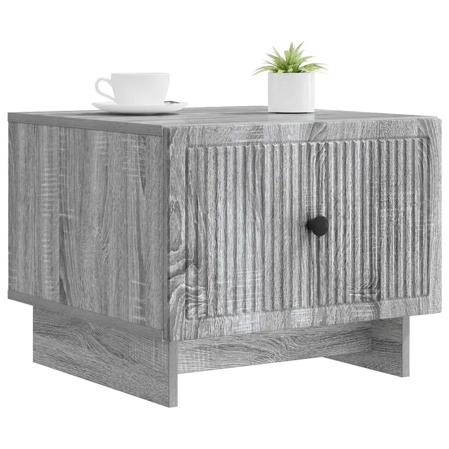 Table basse Sonoma gris 49 x 50 x 40 cm Bois d'ingénierie - 3