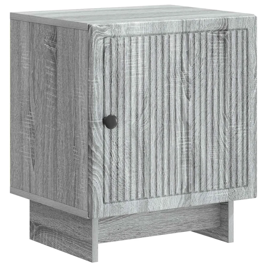 Cabinet de chevet 2 pcs Sonoma gris 43 x 34,5 x 50 cm - 5
