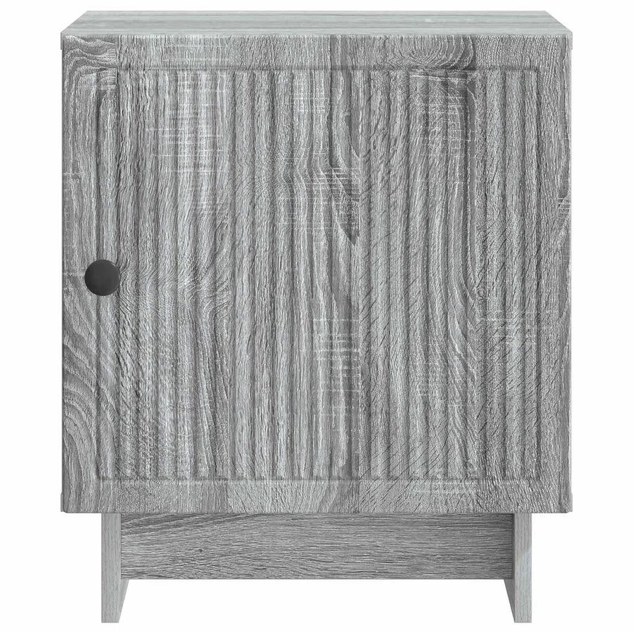 Cabinet de chevet 2 pcs Sonoma gris 43 x 34,5 x 50 cm - 7