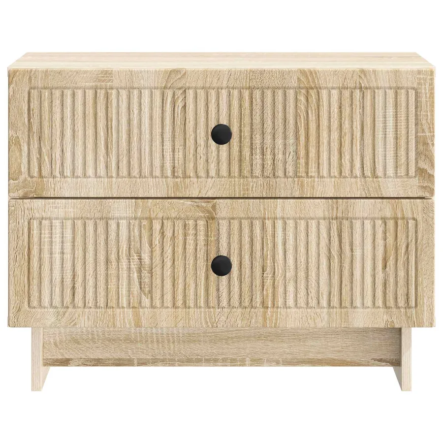 Cabinet de chevet avec tiroir Chêne Sonoma 62 x 34,5 x 47,5 cm - 5