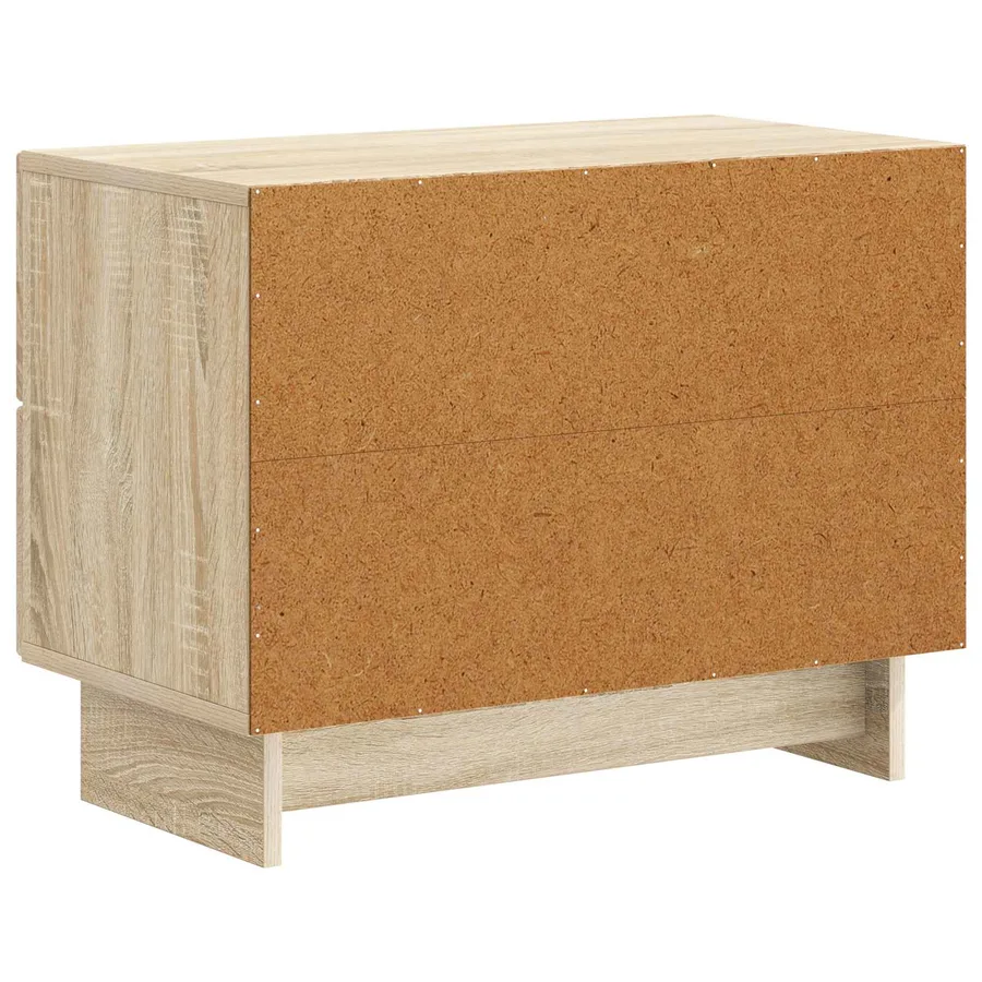 Cabinet de chevet avec tiroir Chêne Sonoma 62 x 34,5 x 47,5 cm - 7