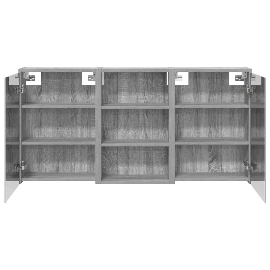 Ensemble de Meubles de Salle de Bain 3 pcs 126 x 16 x 62.5 cm - 7