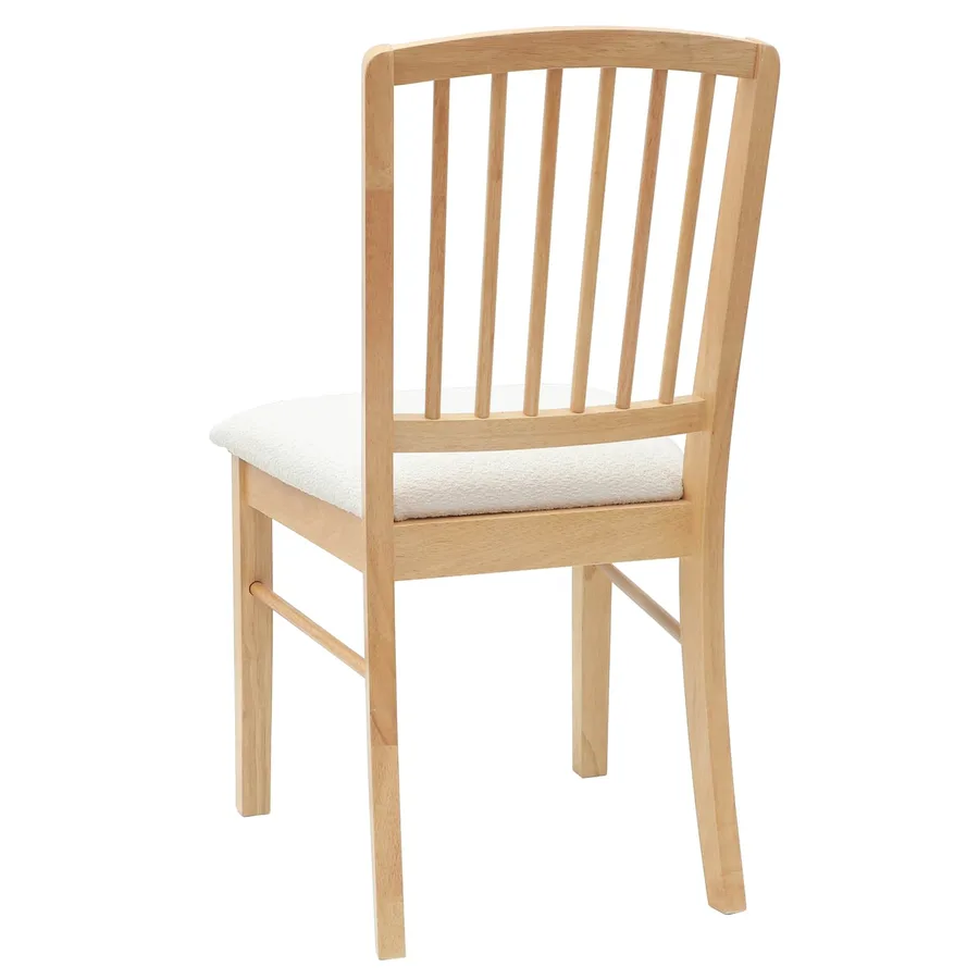 Chaises de salle à manger 2 pcs Naturel 50 x 52,5 x 91 cm - 7