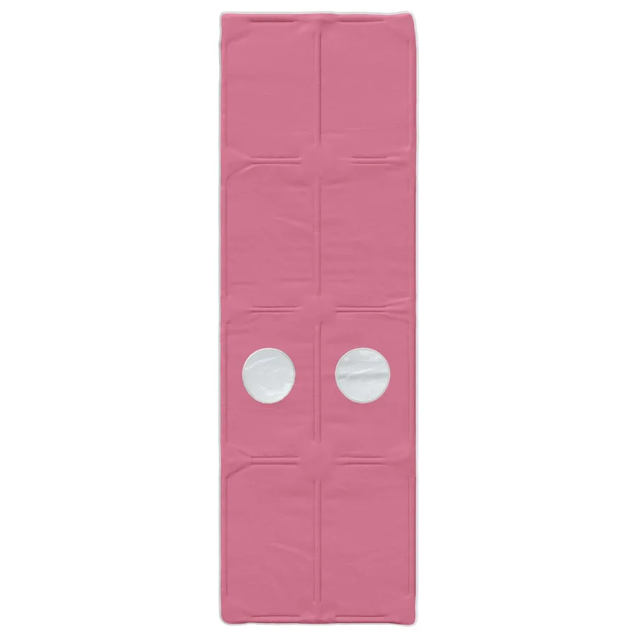 Tunnel de lit 2 pcs Rose 211 x 67,5 x 2 cm Polyester - 5
