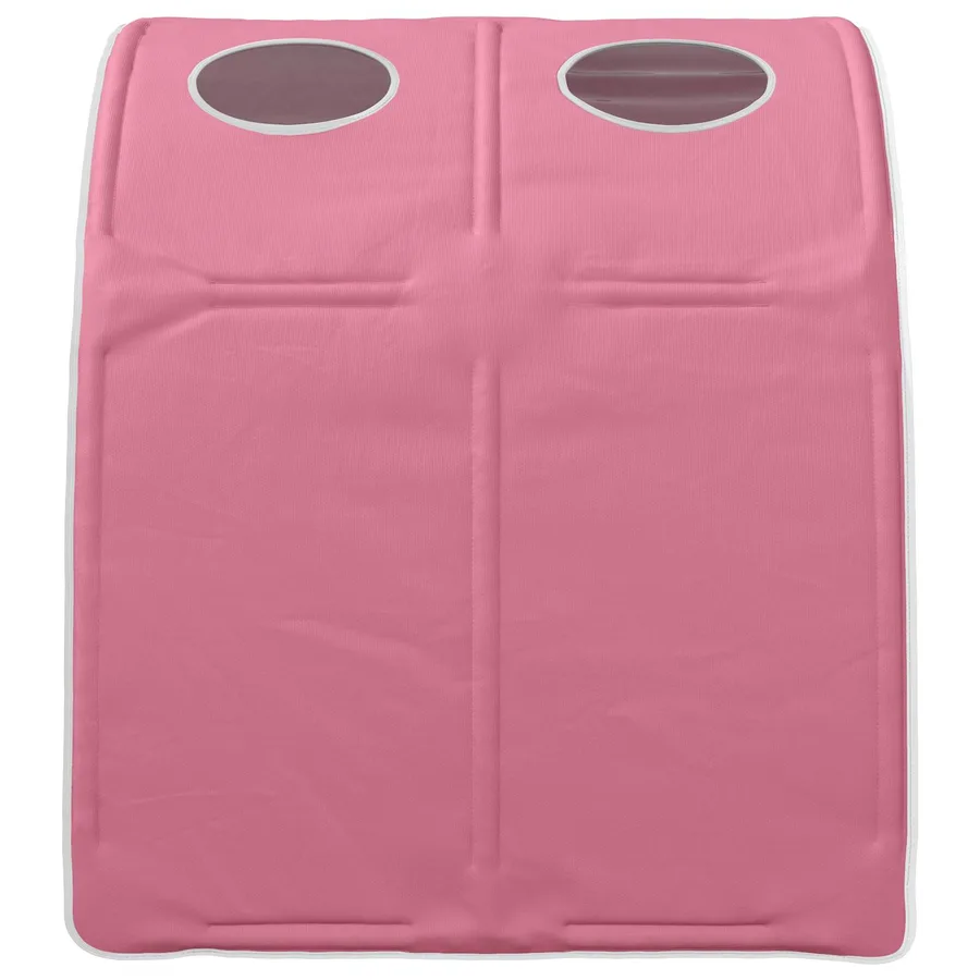 Tunnel de lit 2 pcs Rose 211 x 67,5 x 2 cm Polyester - 7