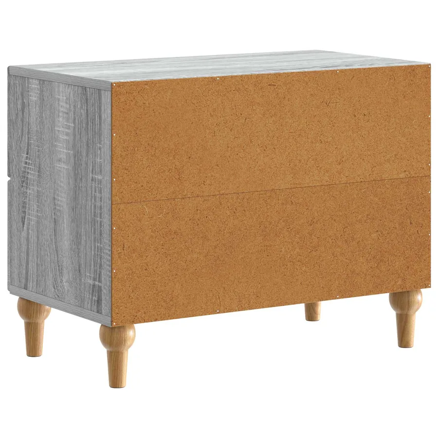 Cabinet de chevet avec tiroir Sonoma gris 62 x 34,5 x 48 cm - 7
