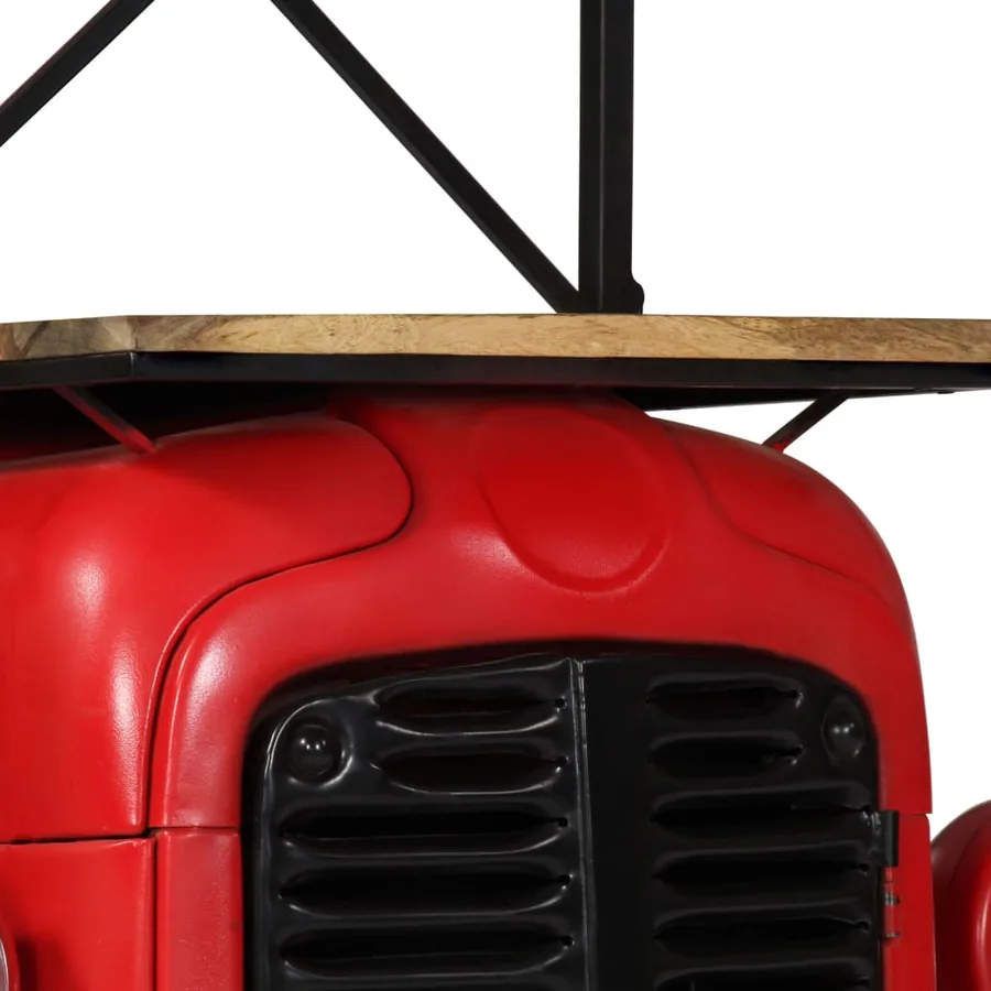 Cave à vin Tracteur 49x31x172 cm Bois massif de manguier - 8