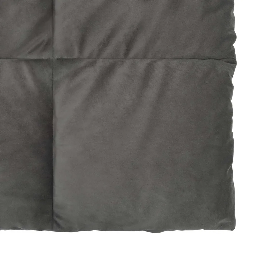 Duvet d'été simple Matelassé Gris clair 220 x 240 cm Microfibre - 6